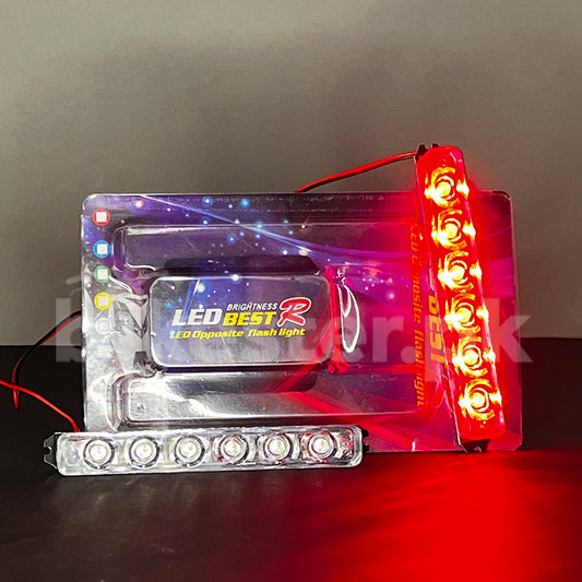 Police Flasher 6 LED Light